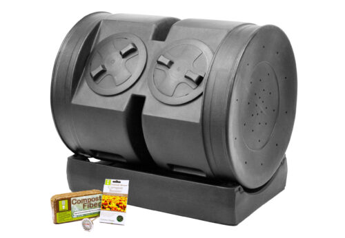 Compost Wizard Dual Senior Starter Kit - Black