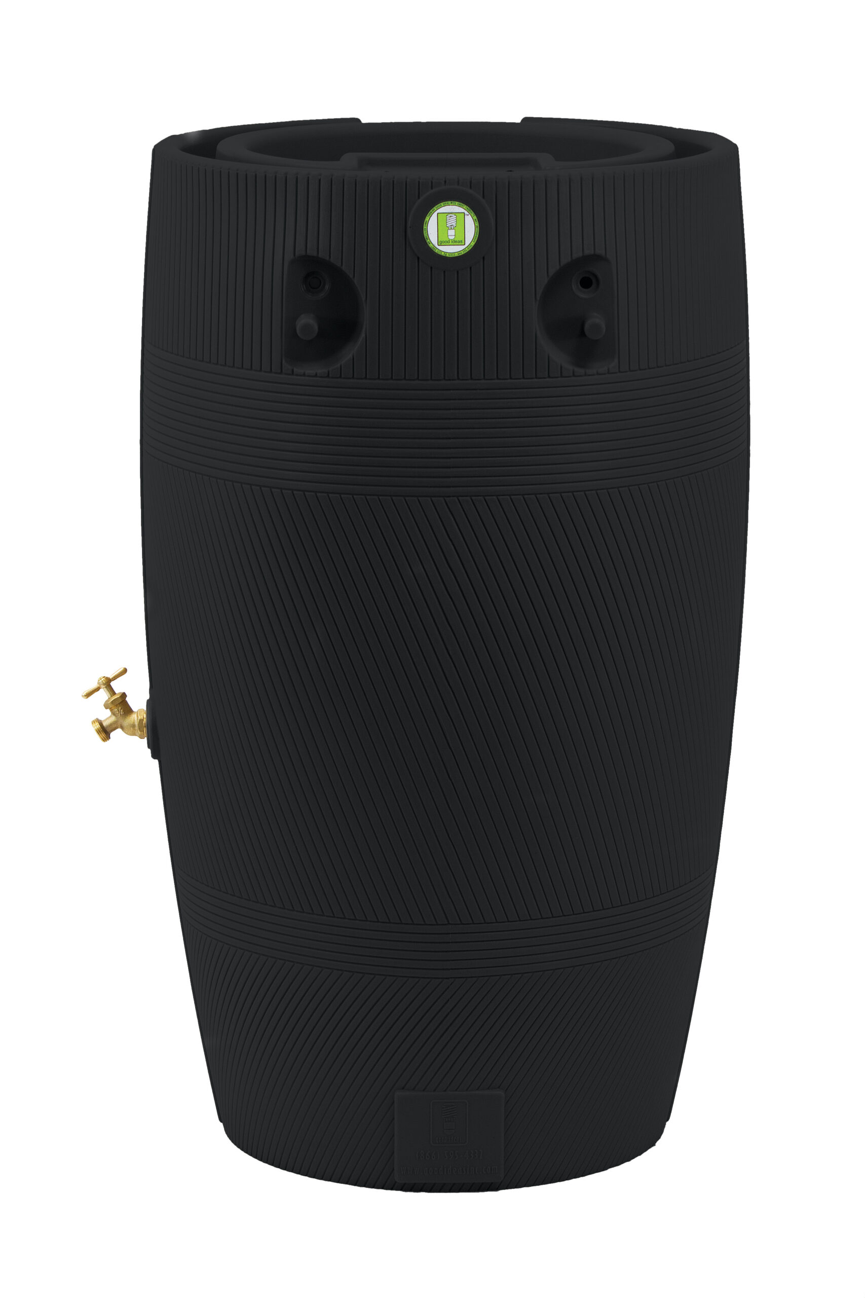 Impressions Havana 50 Gallon Rain Saver - Black
