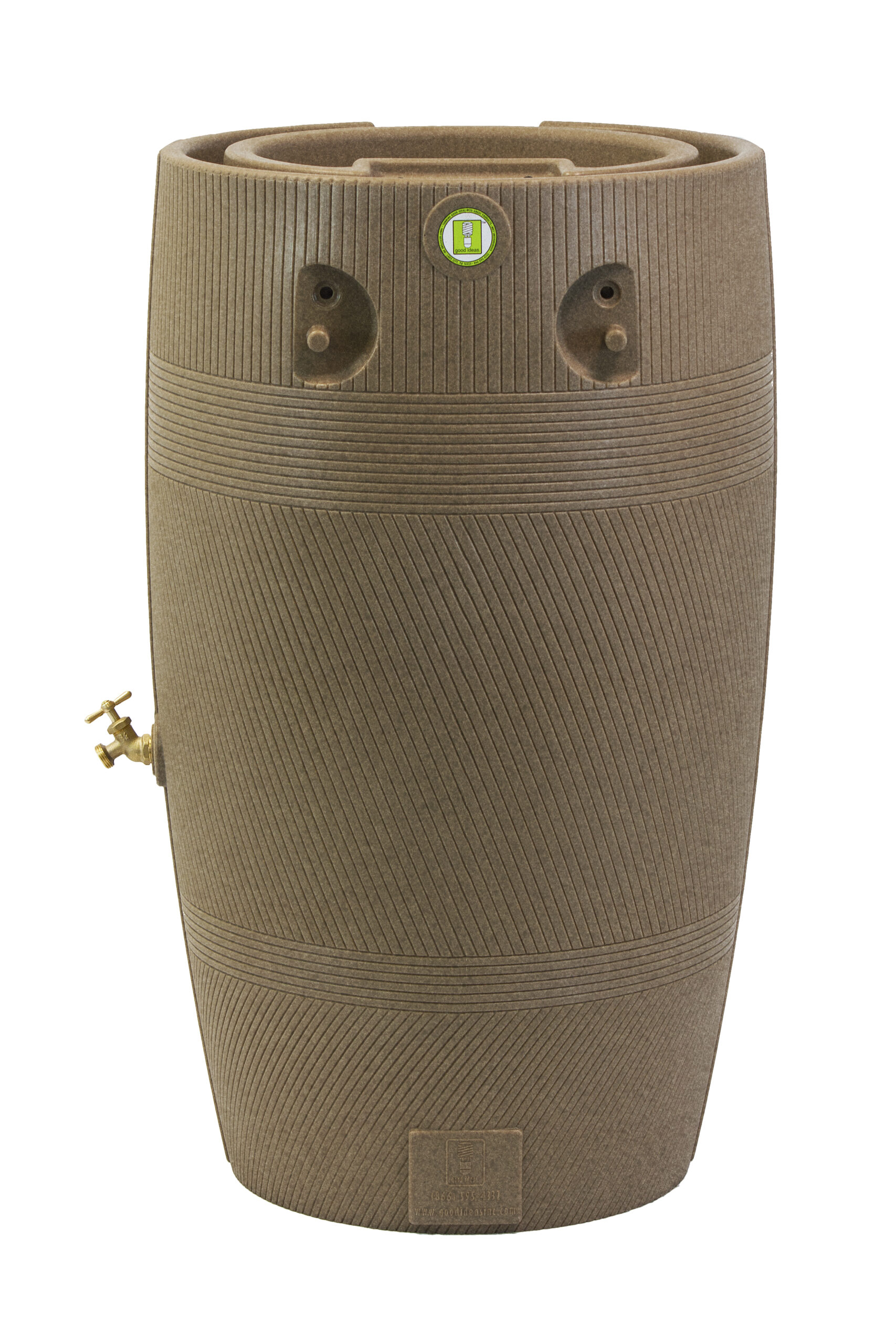 Impressions Havana 50 Gallon Rain Saver - Khaki Granite