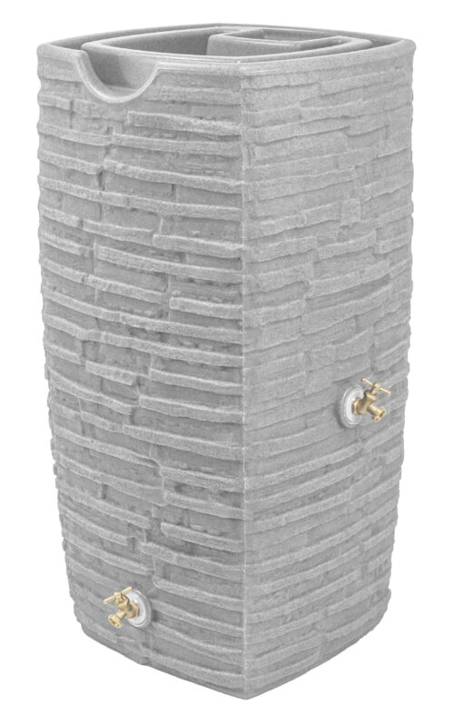Impressions Riverwalk 50 Gallon Rain Saver - Light Granite