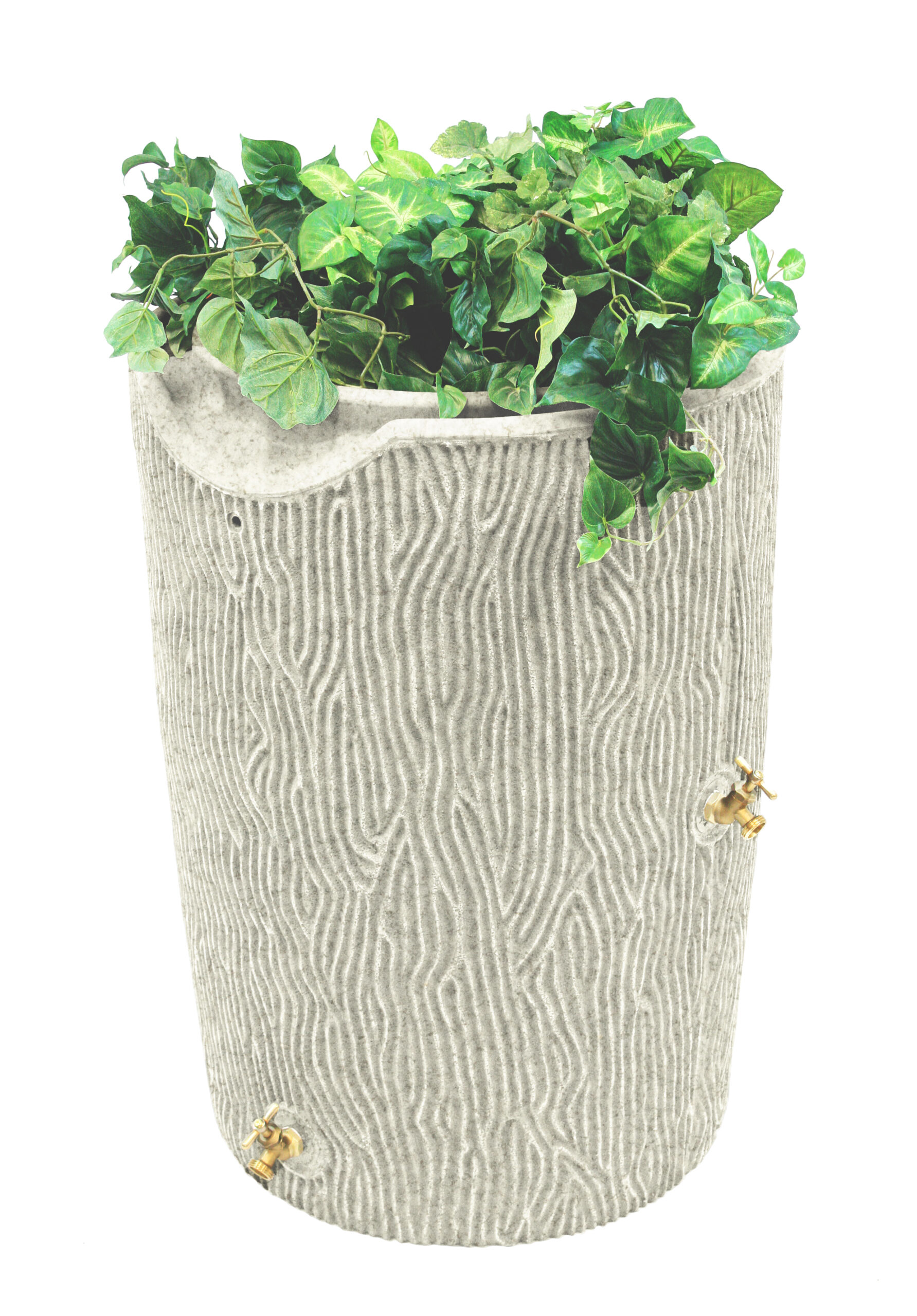 Impressions Bark 50 Gallon Rain Saver - Sandstone