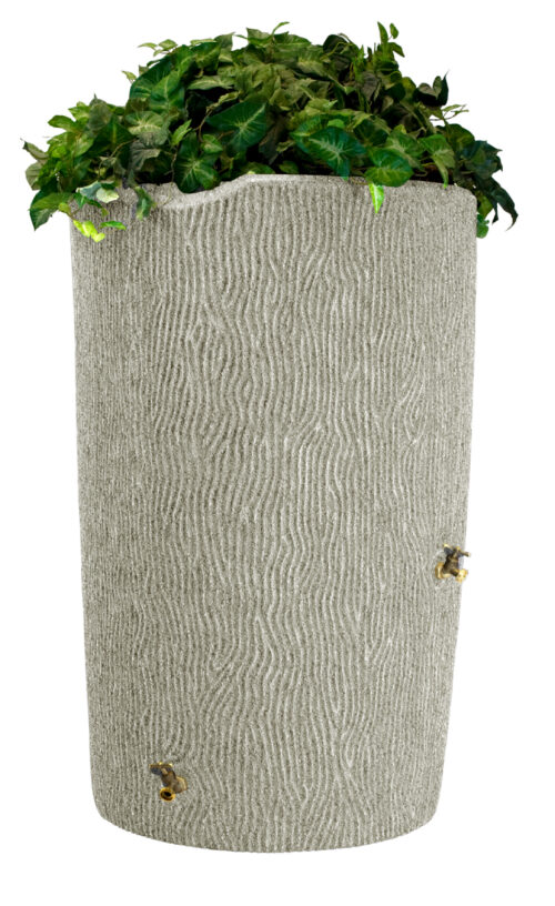 Impressions Bark 90 Gallon Rain Saver - Sandstone
