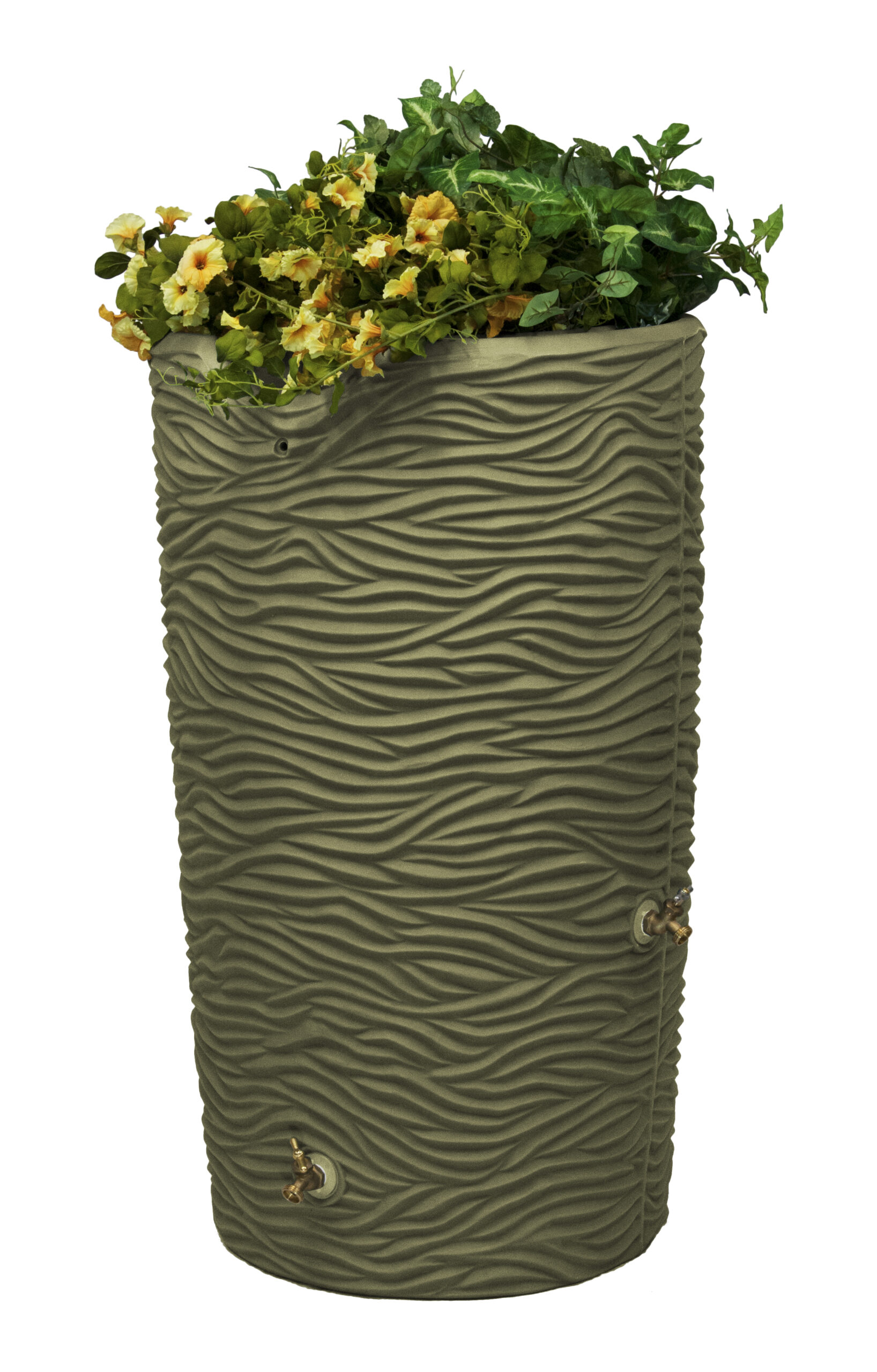 Impressions Palm 65 Gallon Rain Saver - Khaki