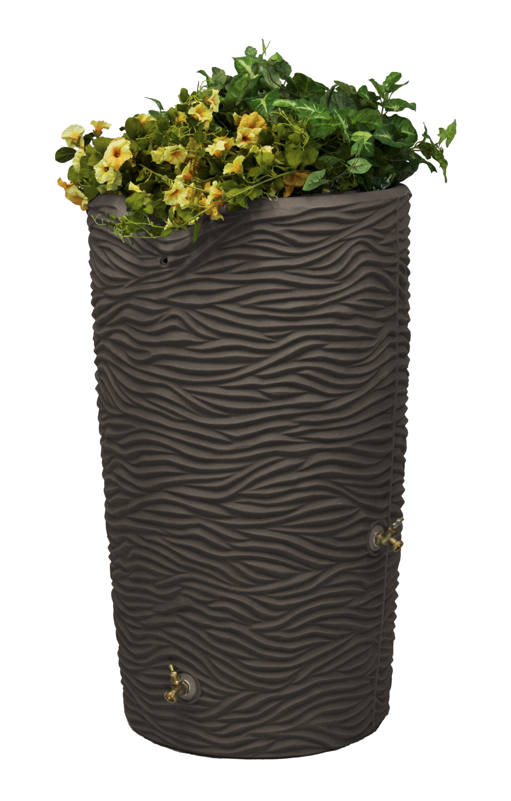 Impressions Palm 65 Gallon Rain Saver - Oak