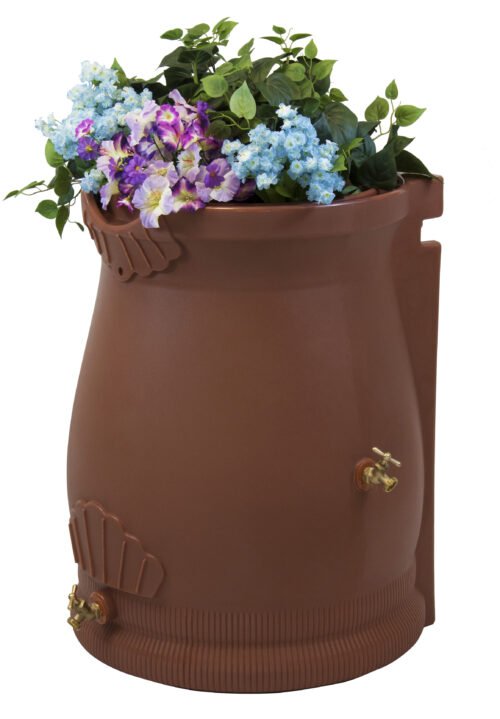 Rain Wizard Urn 50 Gallon Rain Barrel - Terra Cotta