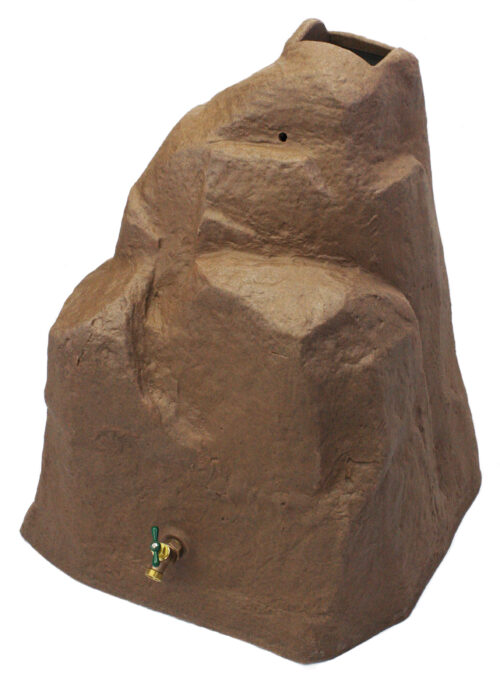 Rain Wizard Rock Rain Barrel - Red Brick